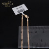 Rose gold full-bodied necklace #63753