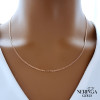 Rose gold full-bodied necklace #63753
