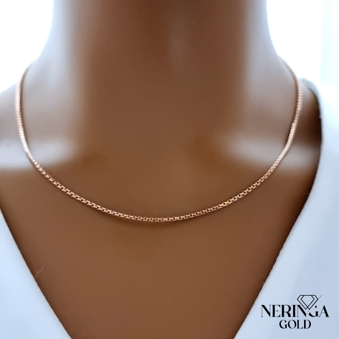 Rose gold chain #63749