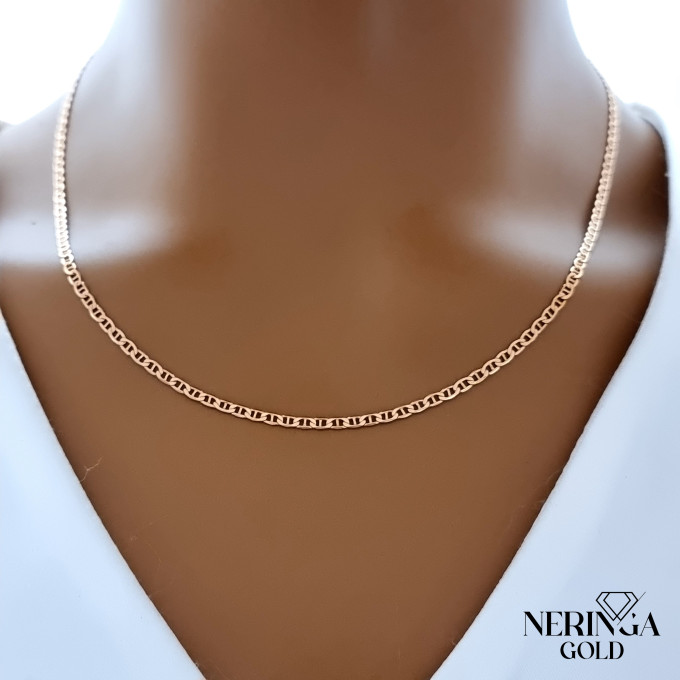 Rose gold chain #63752