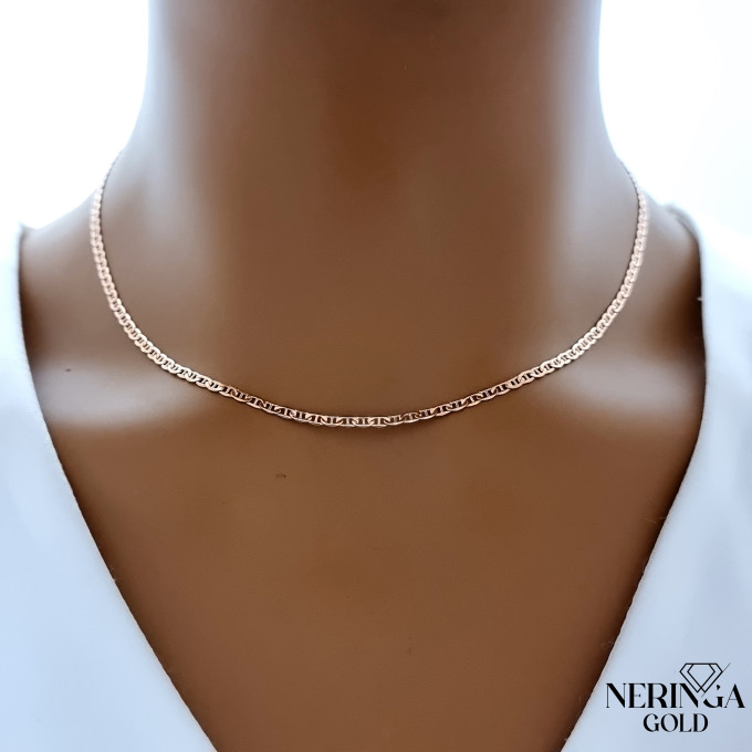 Rose gold chain #64499