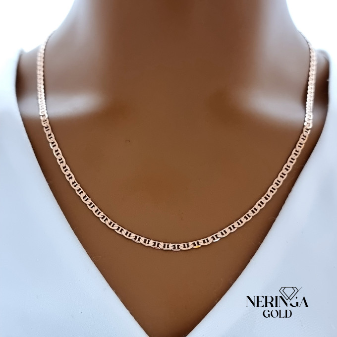 Rose gold chain #64483