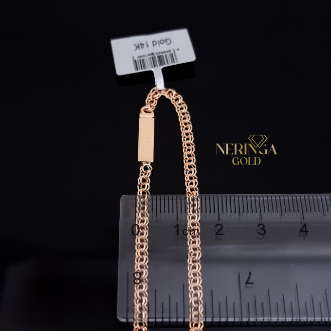 Rose gold full-bodied necklace #64514 Rose gold full-bodied necklace #64514