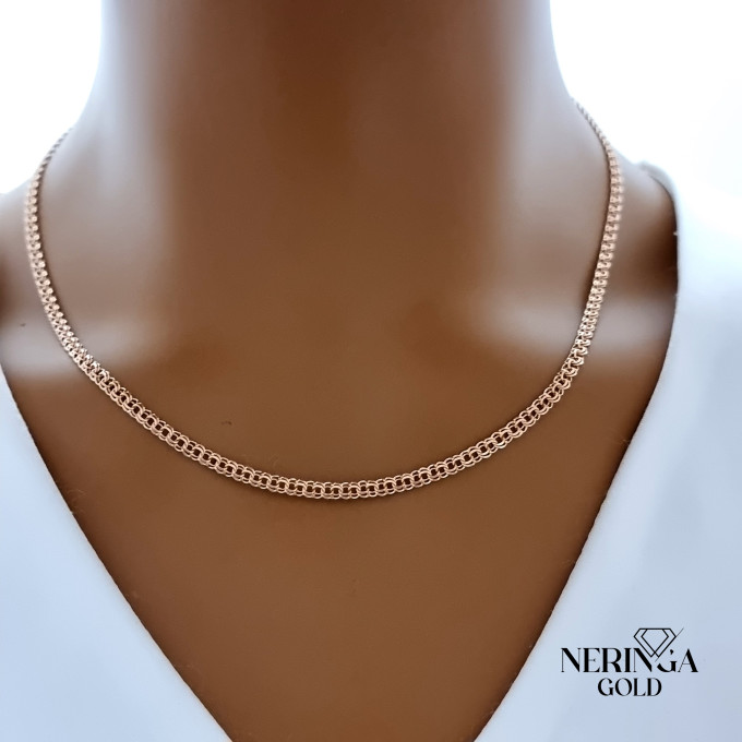 Rose gold full-bodied necklace #64514 Rose gold full-bodied necklace #64514