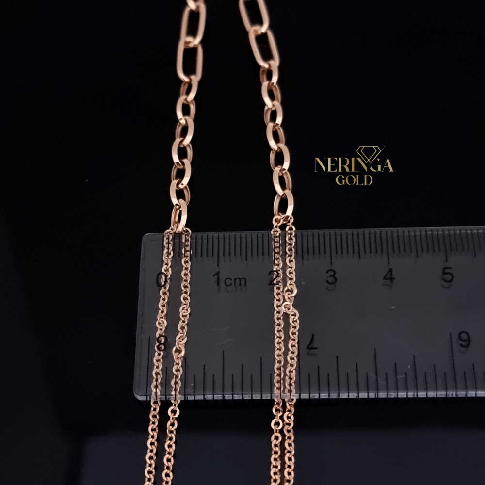 Rose gold chain #64582