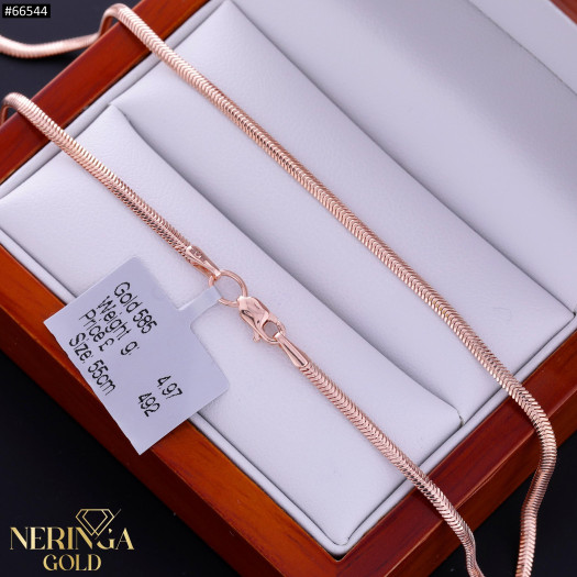Rose gold chain #66544