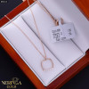 Rose gold necklace set #66612 Rose gold necklace set #66612