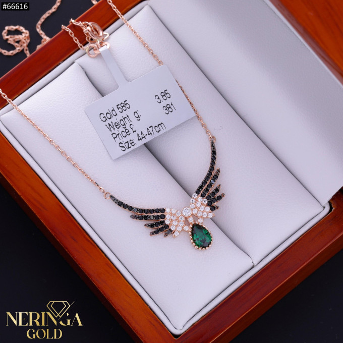 Rose gold necklace set #66616 Rose gold necklace set #66616
