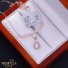 Rose gold necklace set #66631 Rose gold necklace set #66631