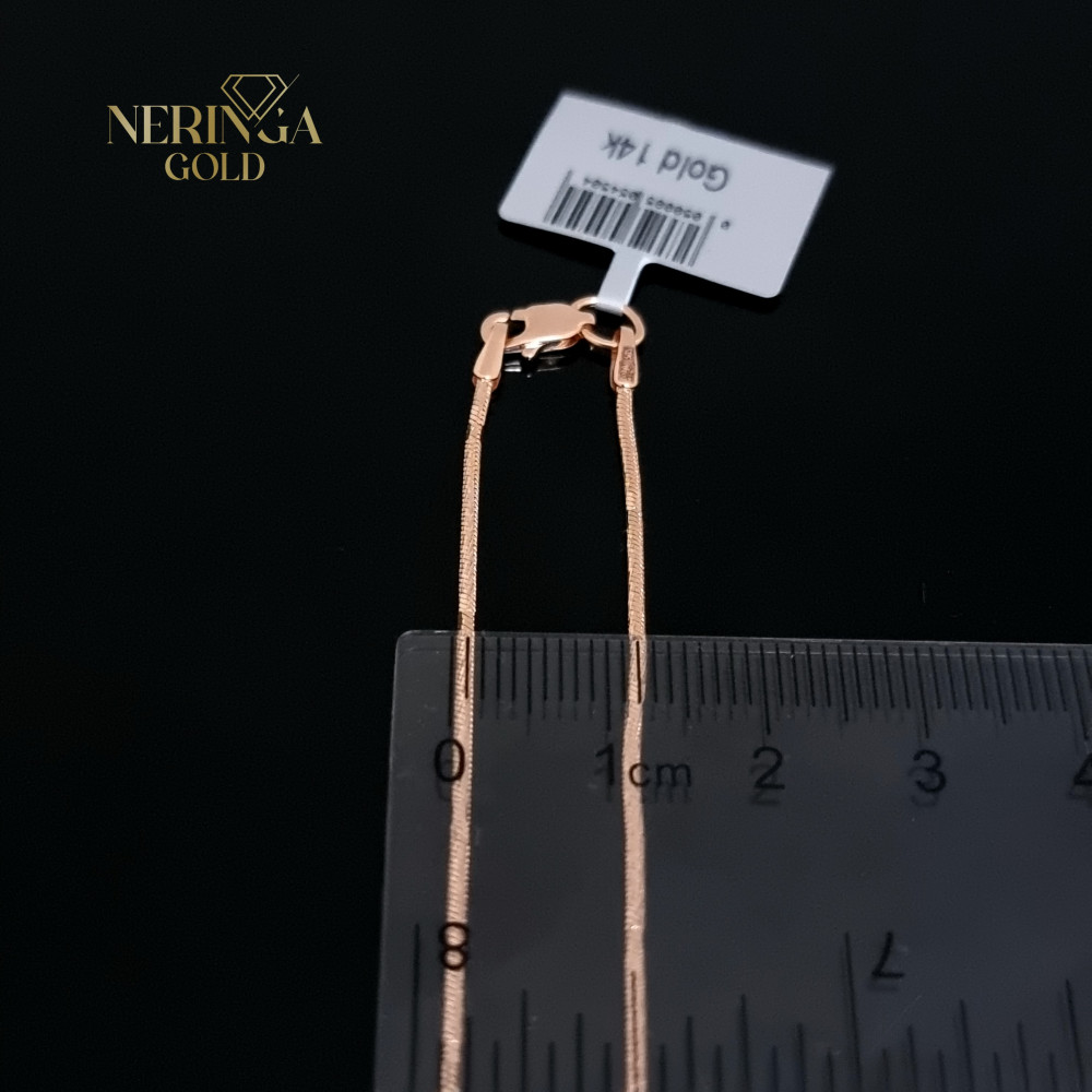 Rose gold chain #66542