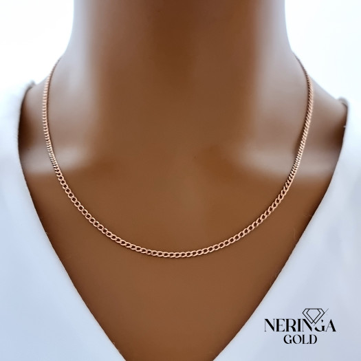 Rose gold chain #66536