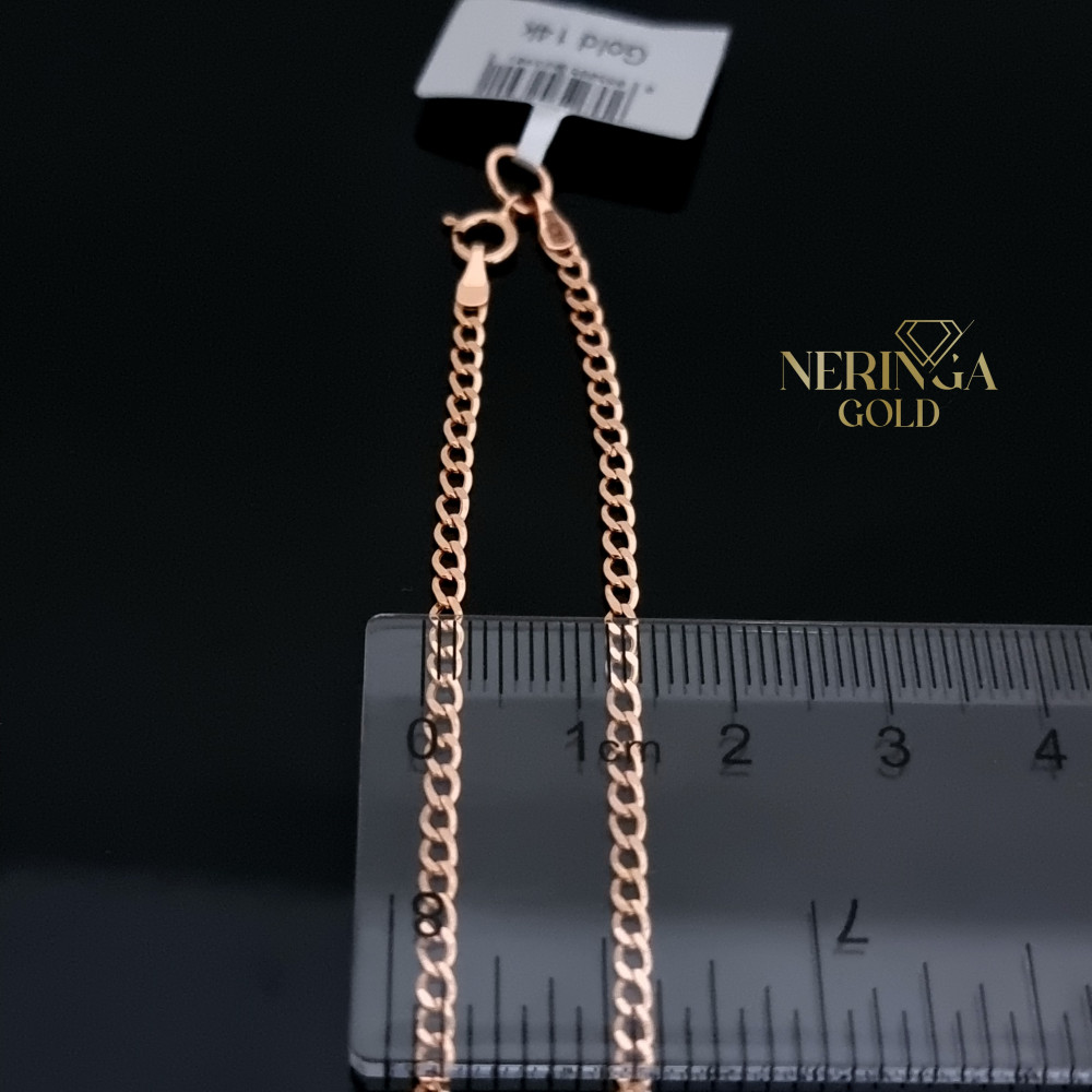 Rose gold chain #66536