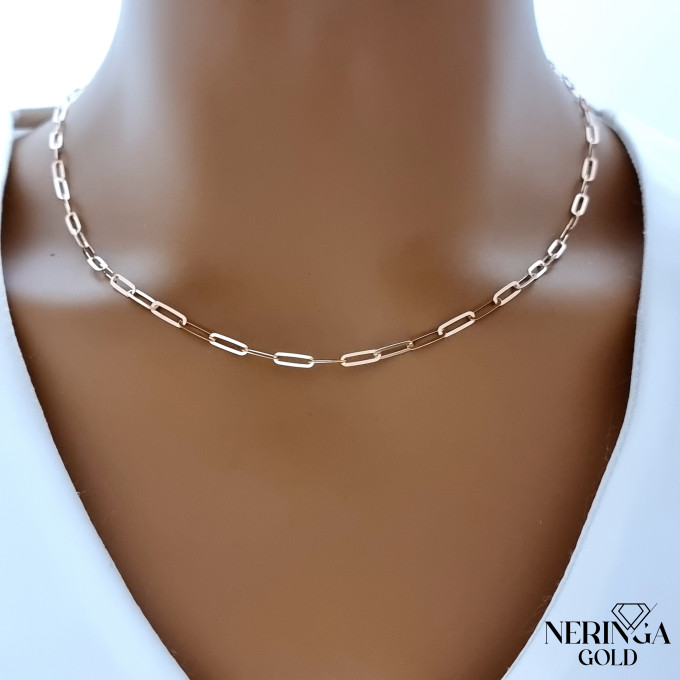 Rose gold chain #66534