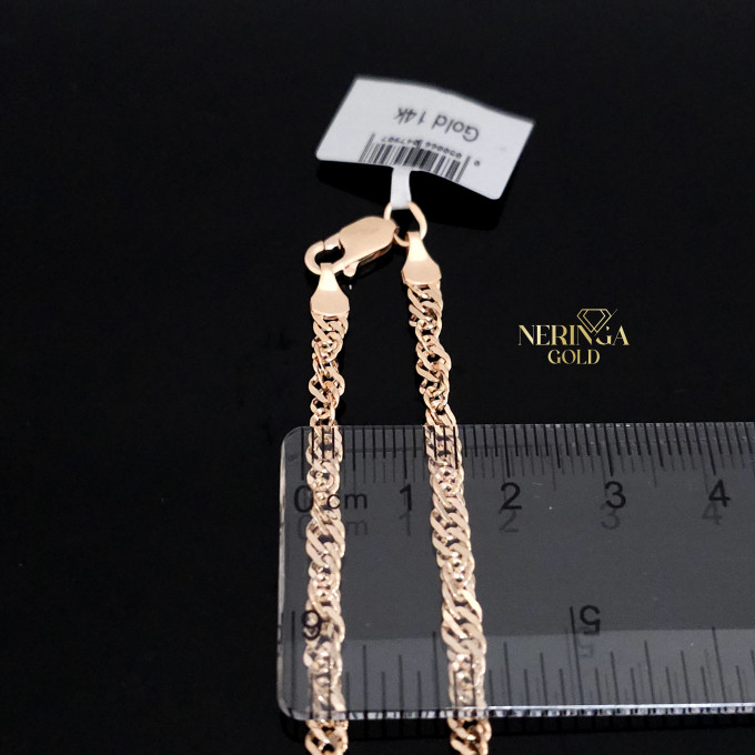 Rose gold chain #66555