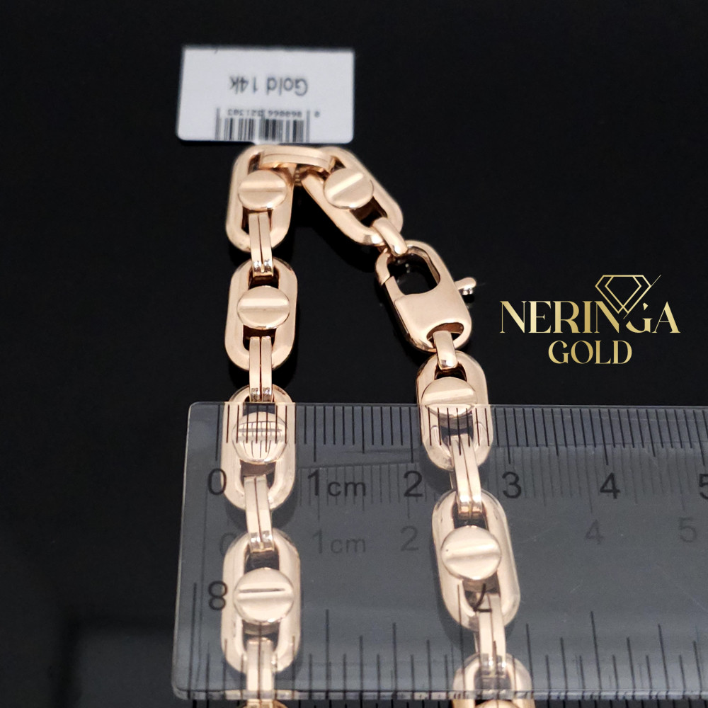 Rose gold chain #66579