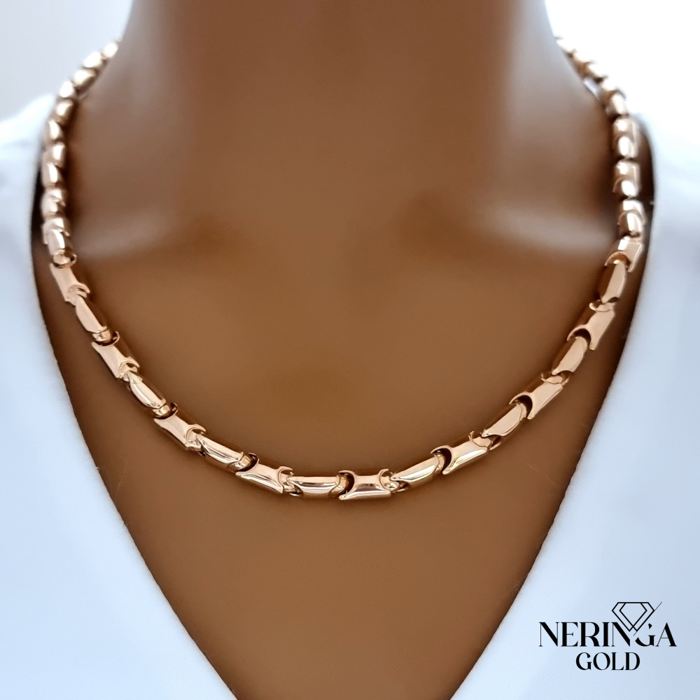 Rose gold chain #66569