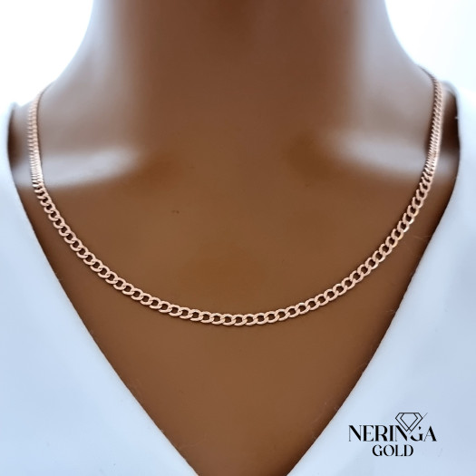 Rose gold chain #66557