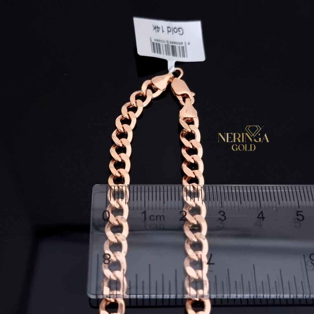 Rose gold chain #66572