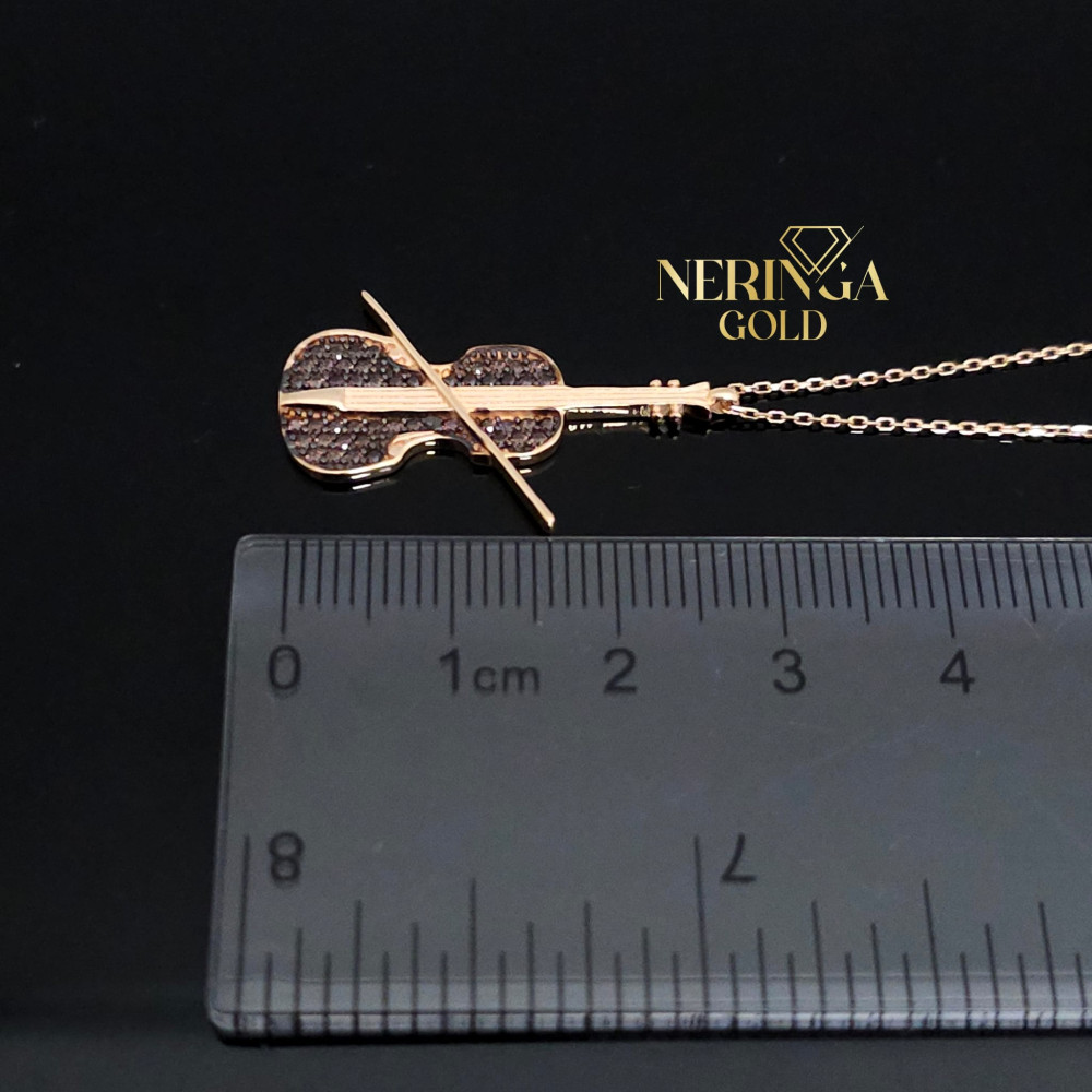 Rose gold necklace set #66585