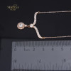 Rose gold necklace set #66631 Rose gold necklace set #66631