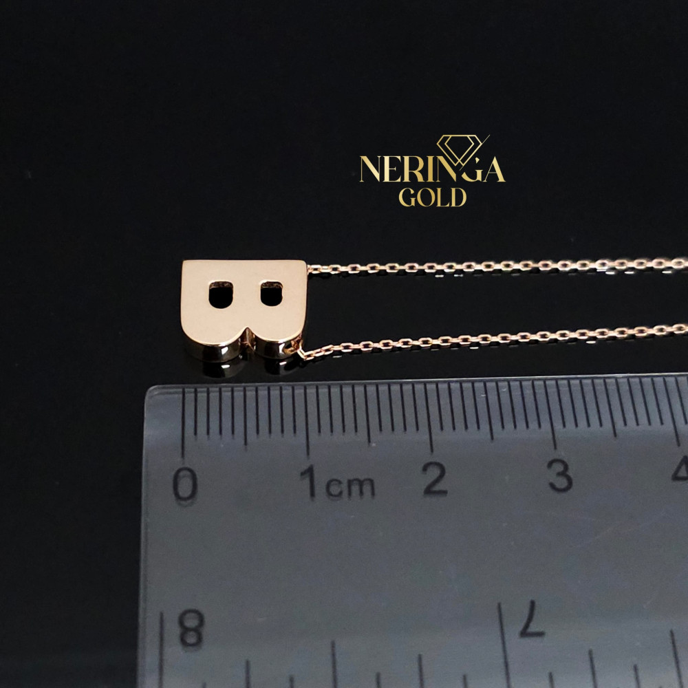 Rose gold necklace set #66639