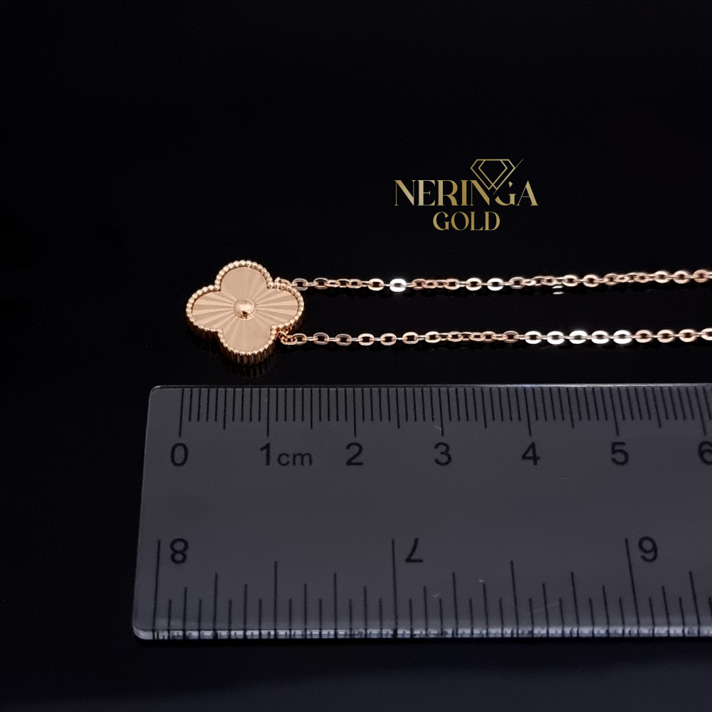 Rose gold necklace set #66659