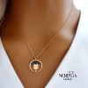 Rose gold necklace set #66635 Rose gold necklace set #66635