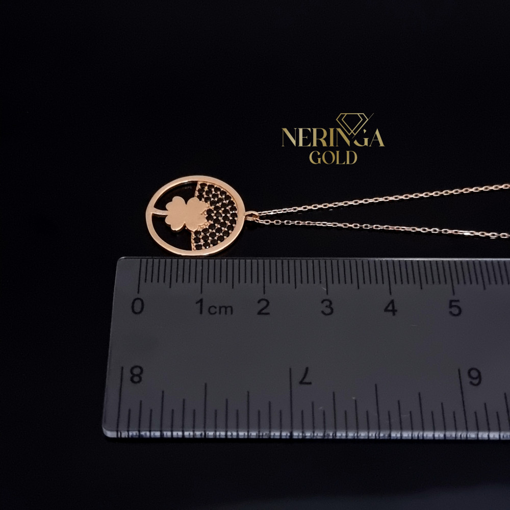 Rose gold necklace set #66635