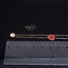 Rose gold necklace set #66593