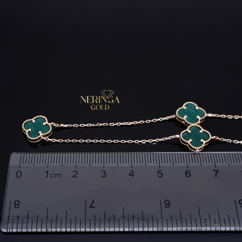 Rose gold necklace set #66647