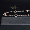 Rose gold necklace set #66656 Rose gold necklace set #66656