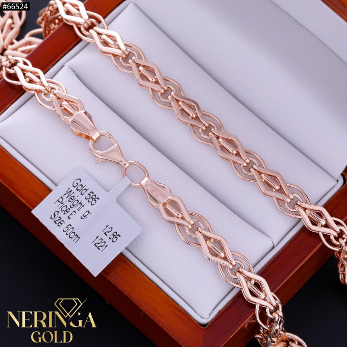 Rose gold chain #66524
