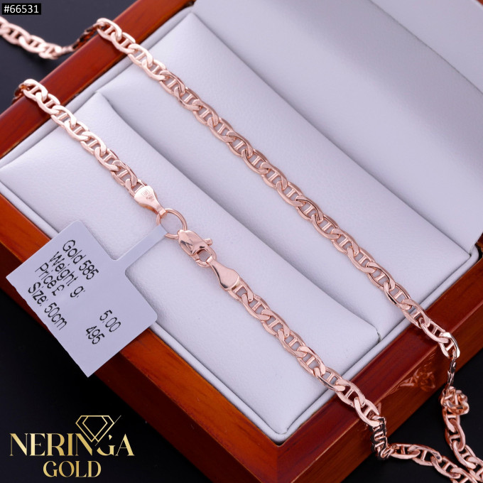 Rose gold chain #66531
