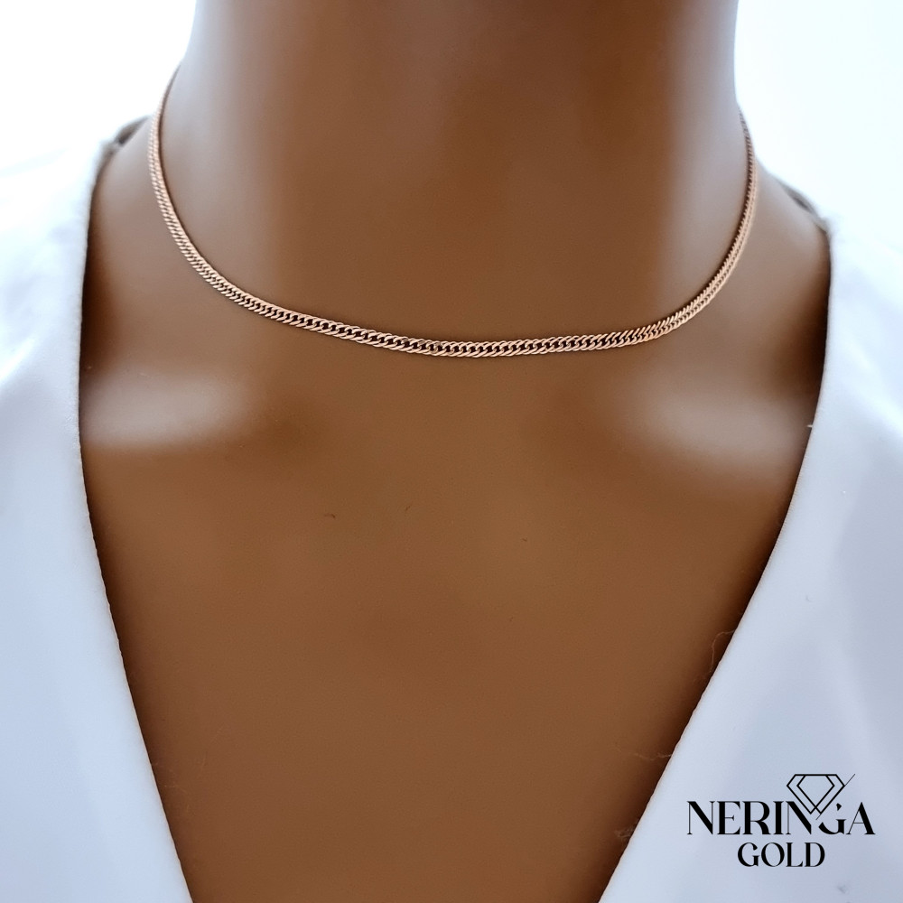 Rose gold chain #66990