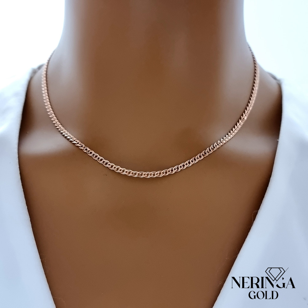 Rose gold chain #66956