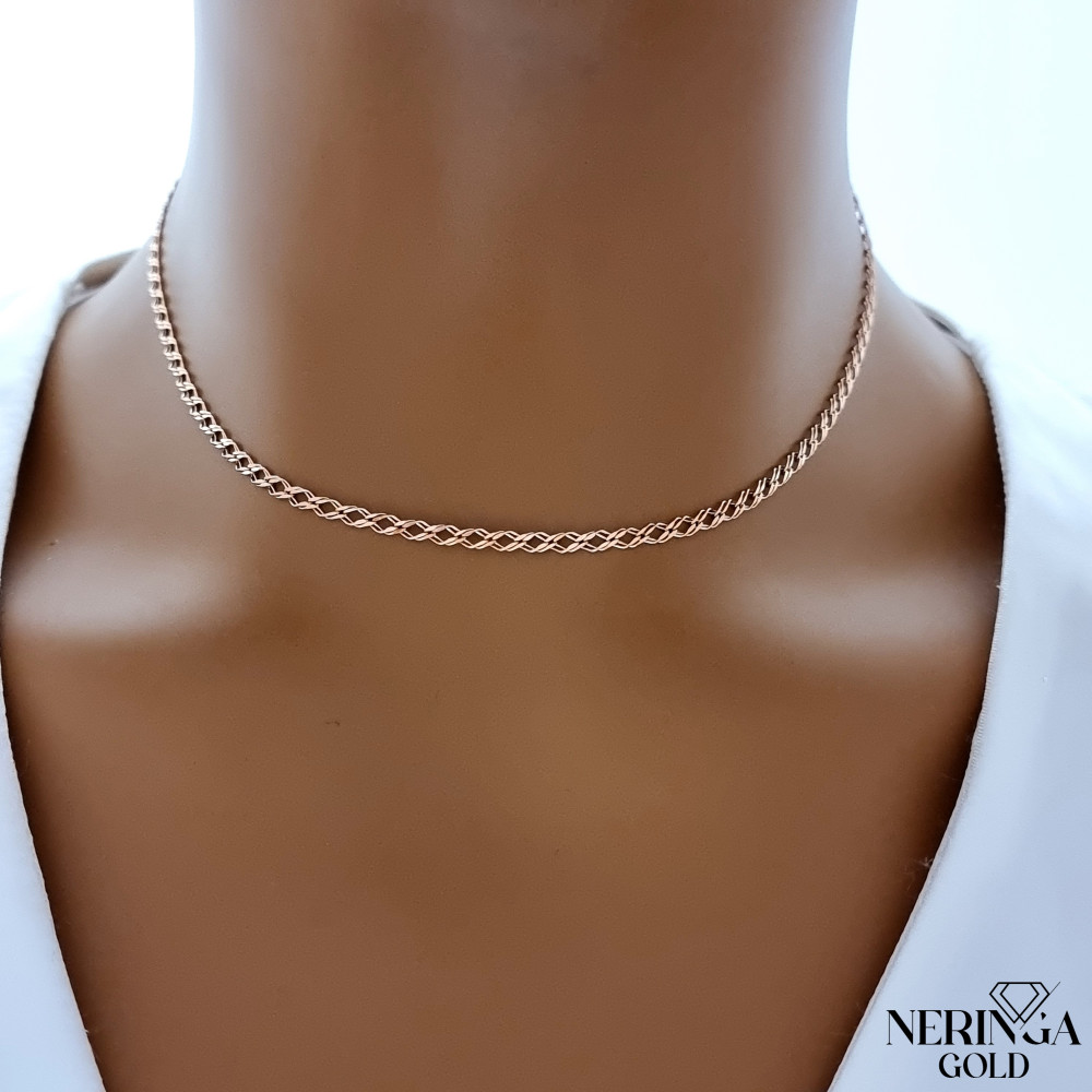 Rose gold chain #66946