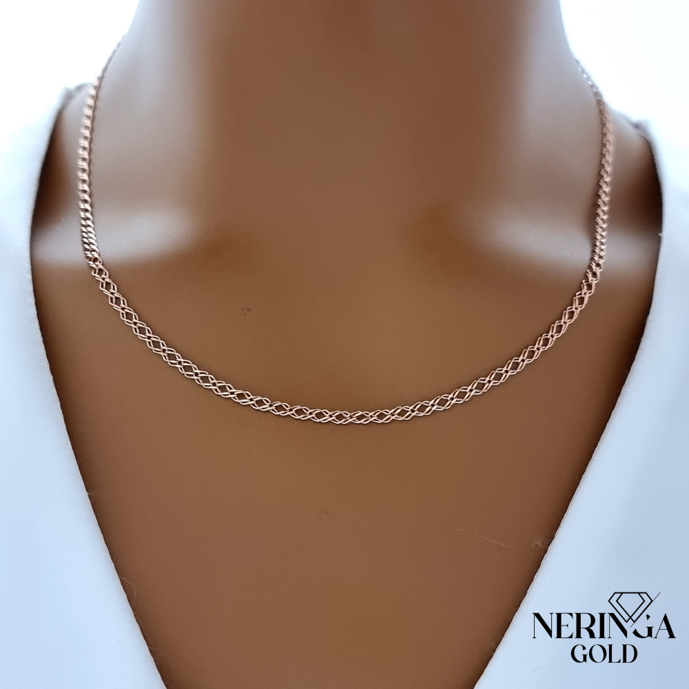 Rose gold chain #66950