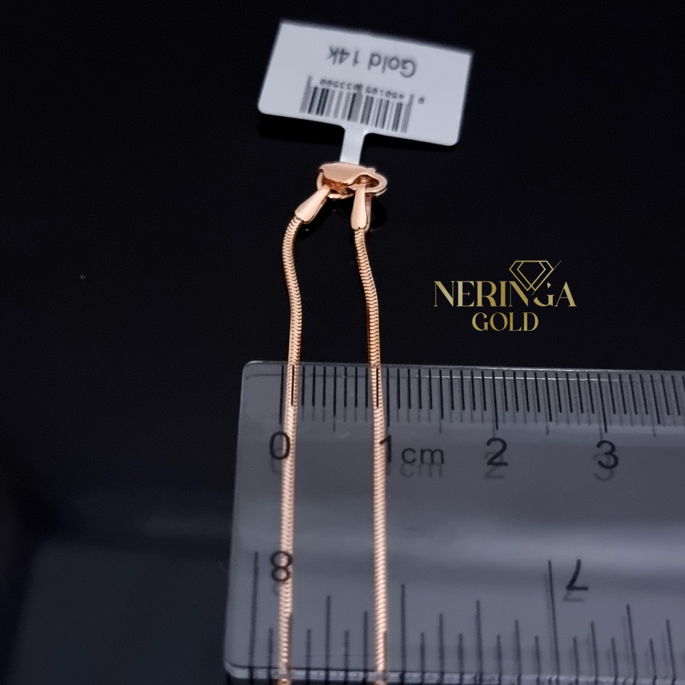 Rose gold chain #66977