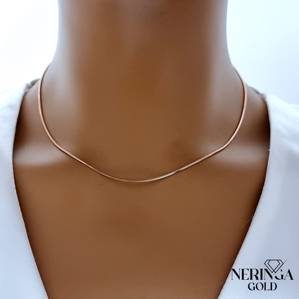 Rose gold chain #66973