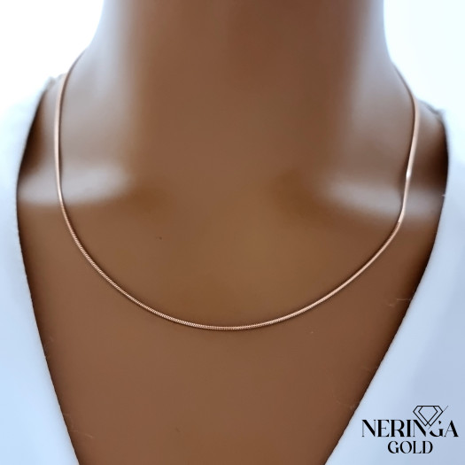 Rose gold chain #66977