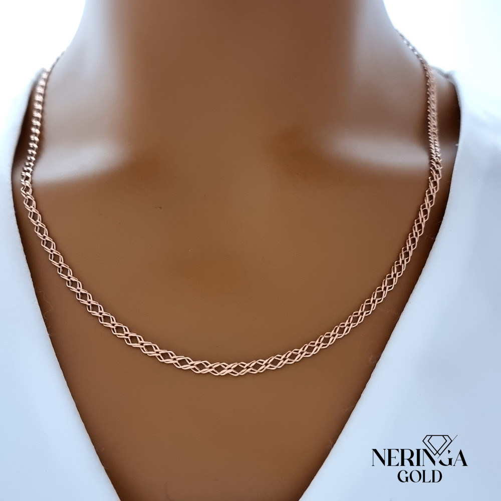 Rose gold chain #66986