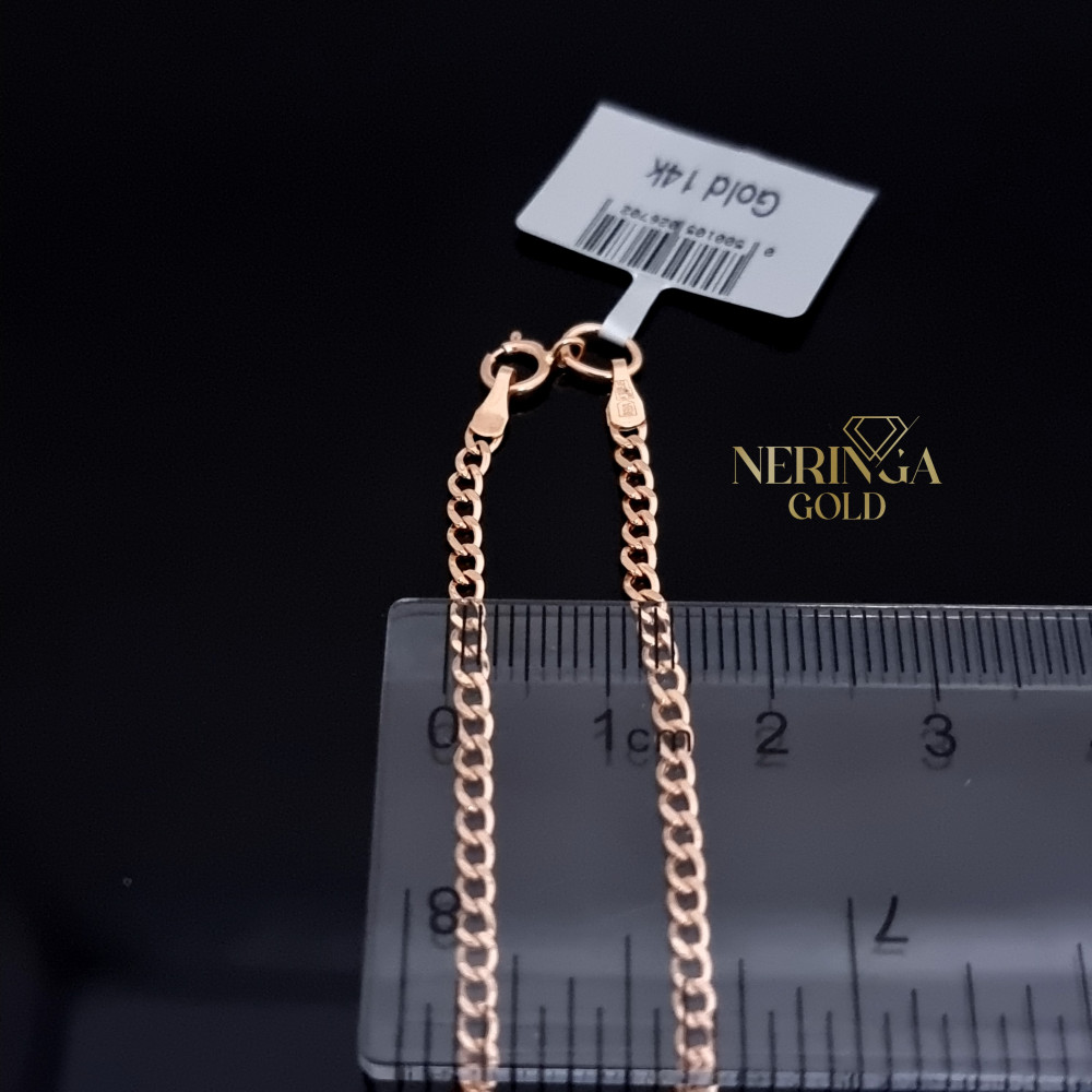 Rose gold chain #67009