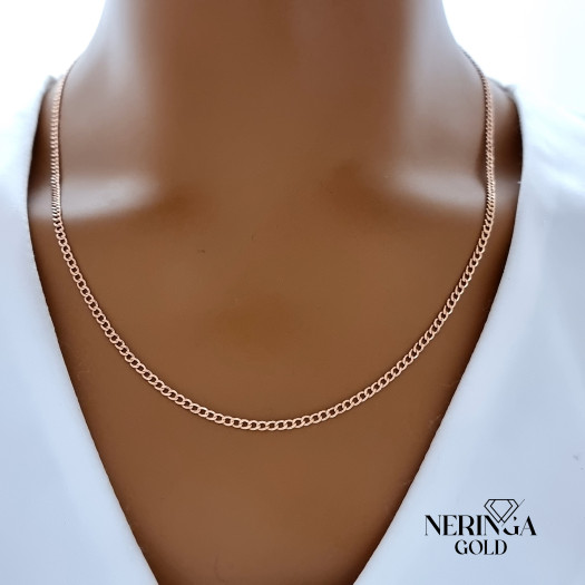 Rose gold chain #67005