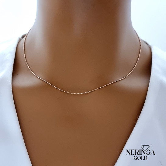 Rose gold chain #66966