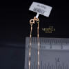 Rose gold full-bodied necklace #66909