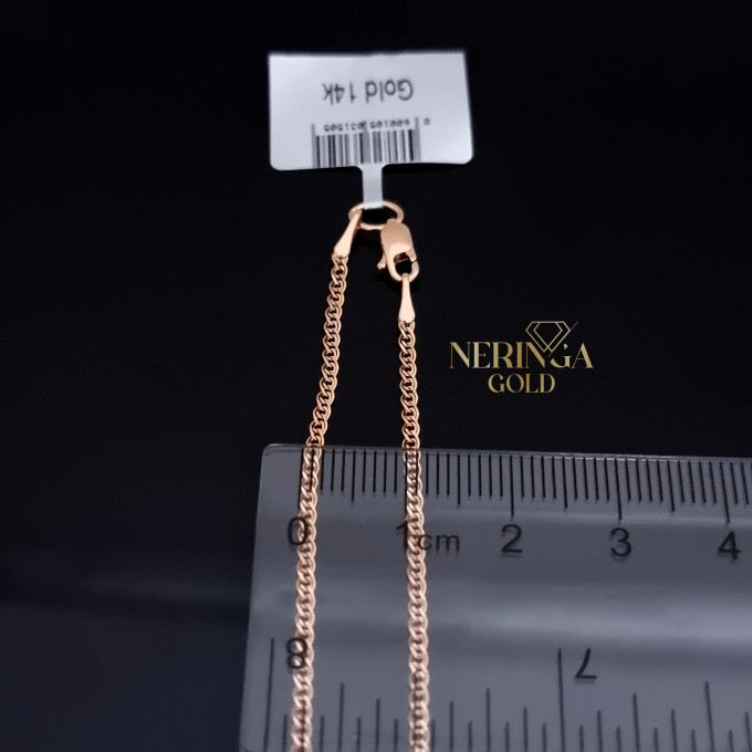 Rose gold full-bodied necklace #66898 Rose gold full-bodied necklace #66898