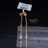 Rose gold full-bodied necklace #66916
