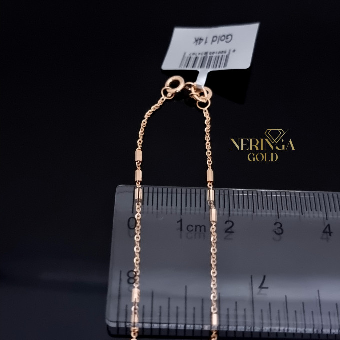 Rose gold full-bodied necklace #66896 Rose gold full-bodied necklace #66896