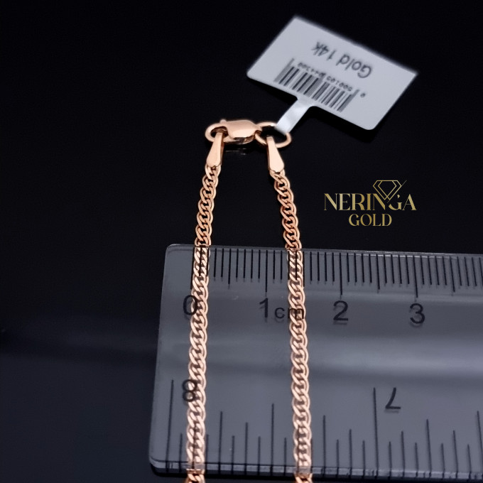 Rose gold full-bodied necklace #66894 Rose gold full-bodied necklace #66894