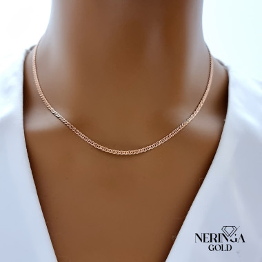 Rose gold full-bodied necklace #66894 Rose gold full-bodied necklace #66894